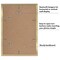 Americanflat 2 Pack of Picture Frames with Mat - Plexiglass Cover